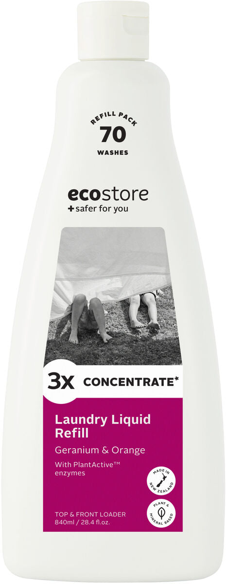 Laundry Liquid 3x Concentrate Orange/Geranium Refill 840ml