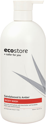 Body Wash Sandalwood & Amber w/pump 900ml