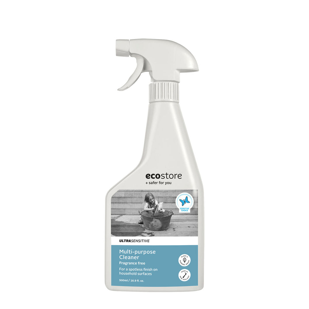 Multi-Purpose Spray Cleaner Ultra Sensitive Fragrance Free 500ml