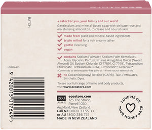 Rose & Almond Oil Bar Soap 80g x 4 Value Pack