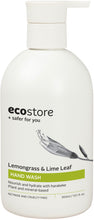 Load image into Gallery viewer, Lemongrass &amp; Lime Leaf Hand Wash w/pump 300ml