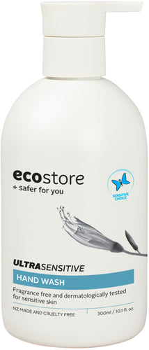 Fragrance Free Ultra Sensitive Hand Wash w/Pump 300ml