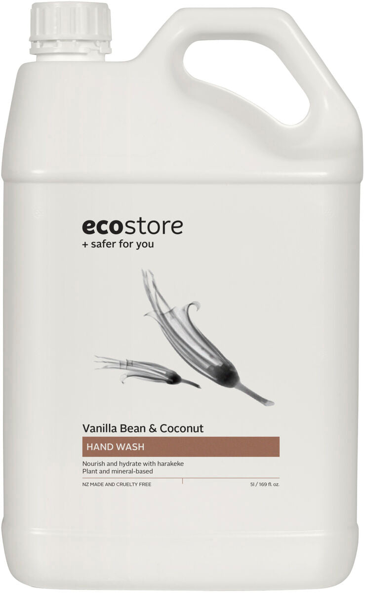 Hand Wash Vanilla Bean & Coconut Bulk 5l