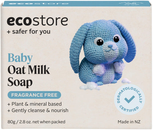 Baby Bar Soap Oat Milk Fragrance Free 80g