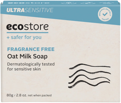 Ultra Sensitive Oat Milk Bar Fragrance Free Soap 80g