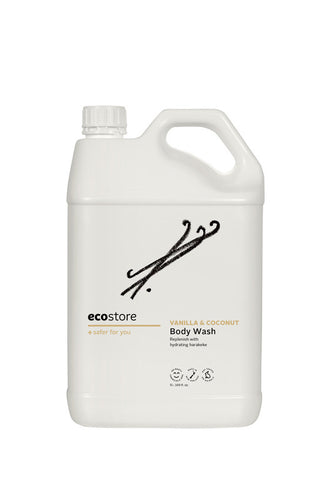 Vanilla & Coconut Body Wash Bulk 5l